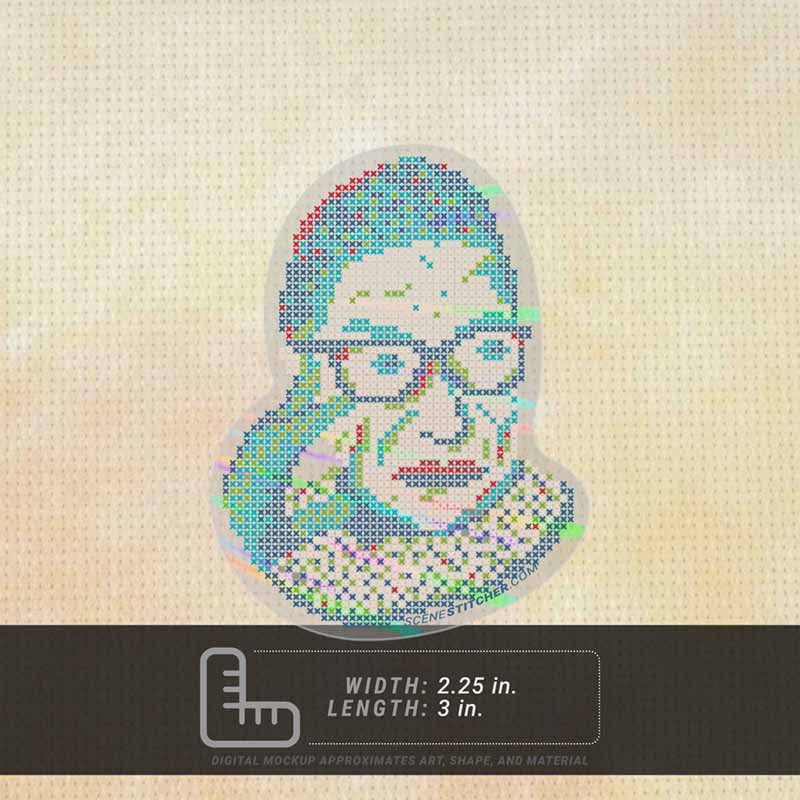 RBG in RGB ˣ suncatcher decal