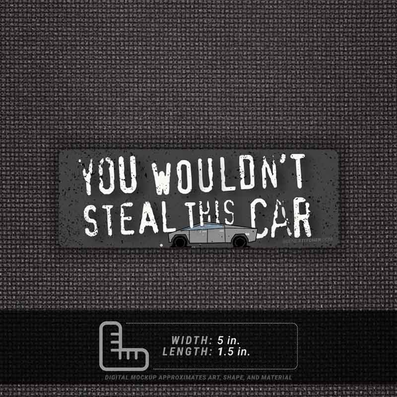 Steal Motors ˣ die-cut magnet