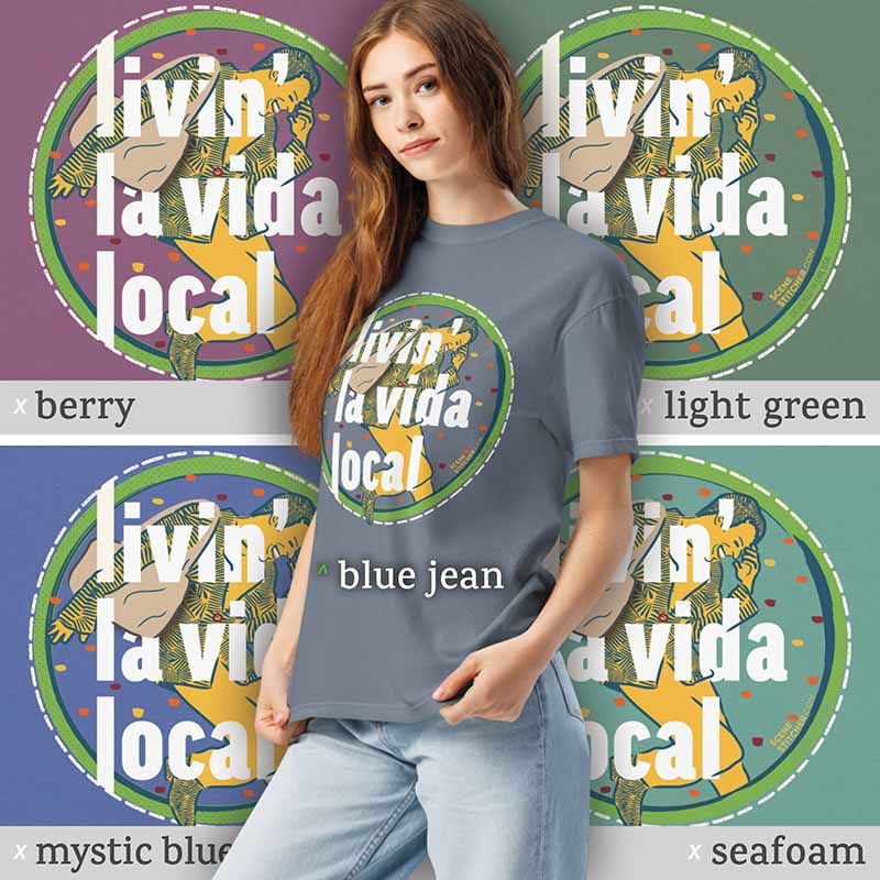 Ricky cartin’ ˣ unisex garment-dyed T-shirt