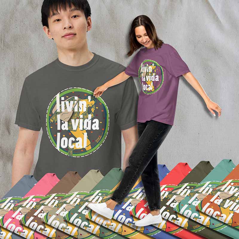 Ricky cartin’ ˣ unisex garment-dyed T-shirt