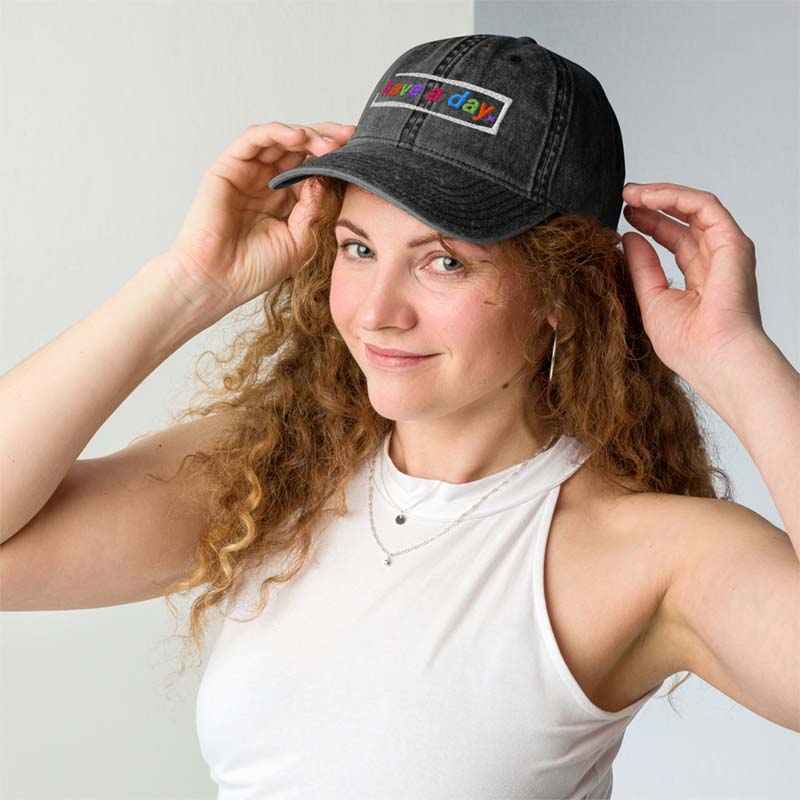 have a day ˣ vintage rad cap