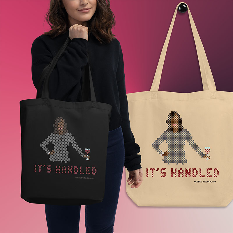 Pope fiction ˣ eco tote